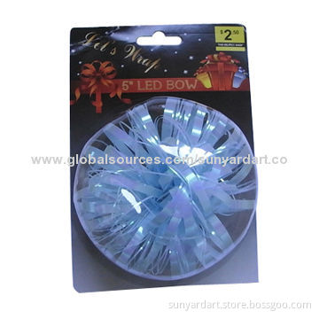 5-inch LED Bow with Blister Cover